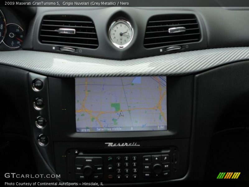 Navigation of 2009 GranTurismo S