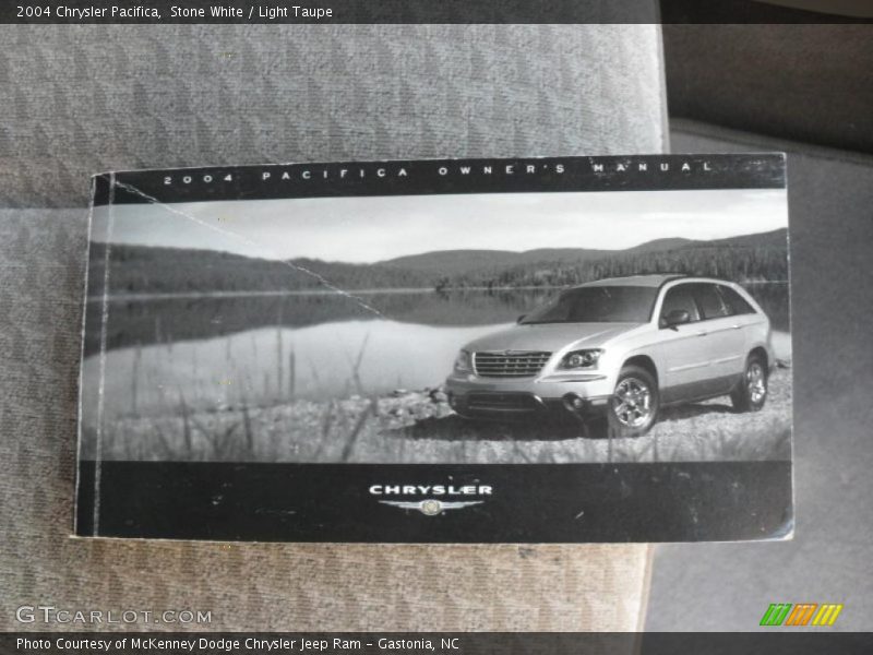 Stone White / Light Taupe 2004 Chrysler Pacifica