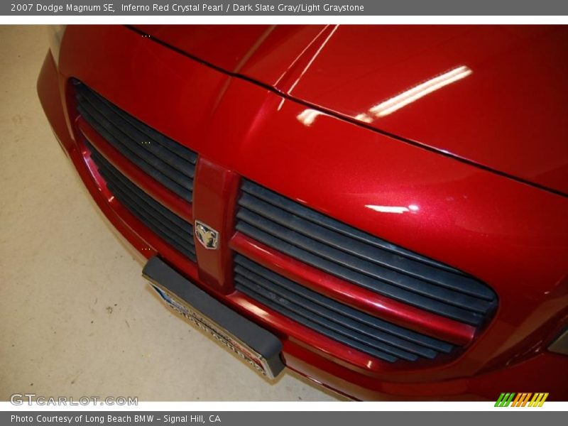 Inferno Red Crystal Pearl / Dark Slate Gray/Light Graystone 2007 Dodge Magnum SE