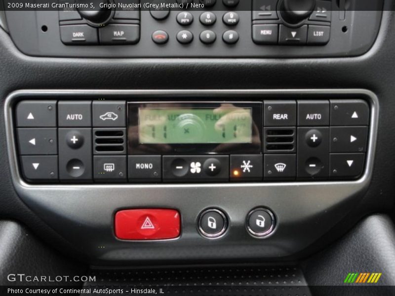 Controls of 2009 GranTurismo S