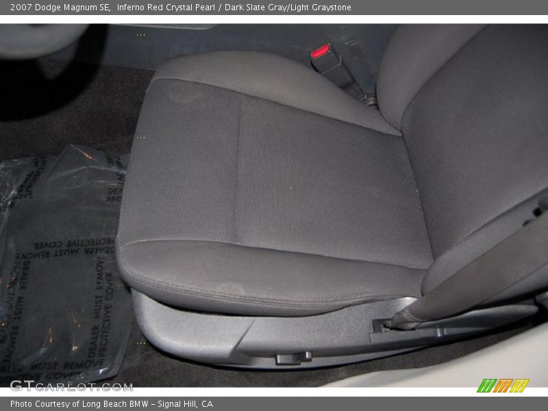 Inferno Red Crystal Pearl / Dark Slate Gray/Light Graystone 2007 Dodge Magnum SE