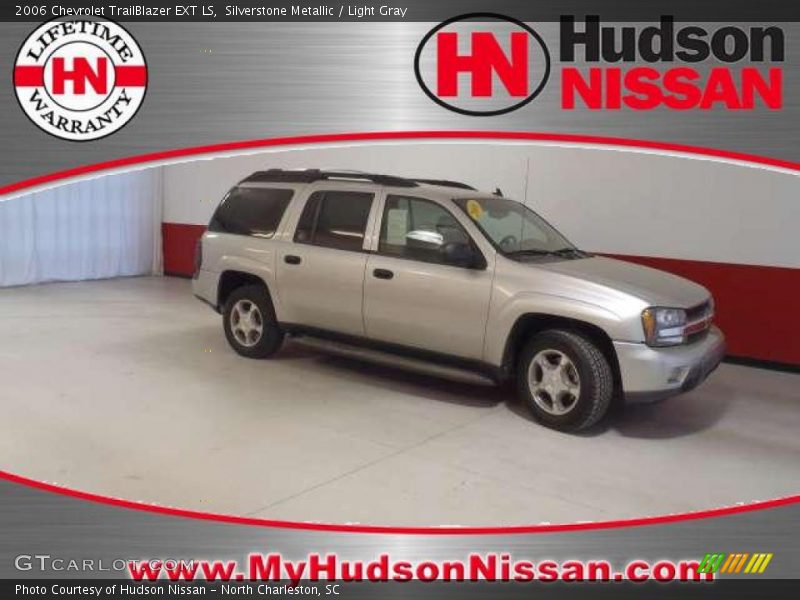 Silverstone Metallic / Light Gray 2006 Chevrolet TrailBlazer EXT LS