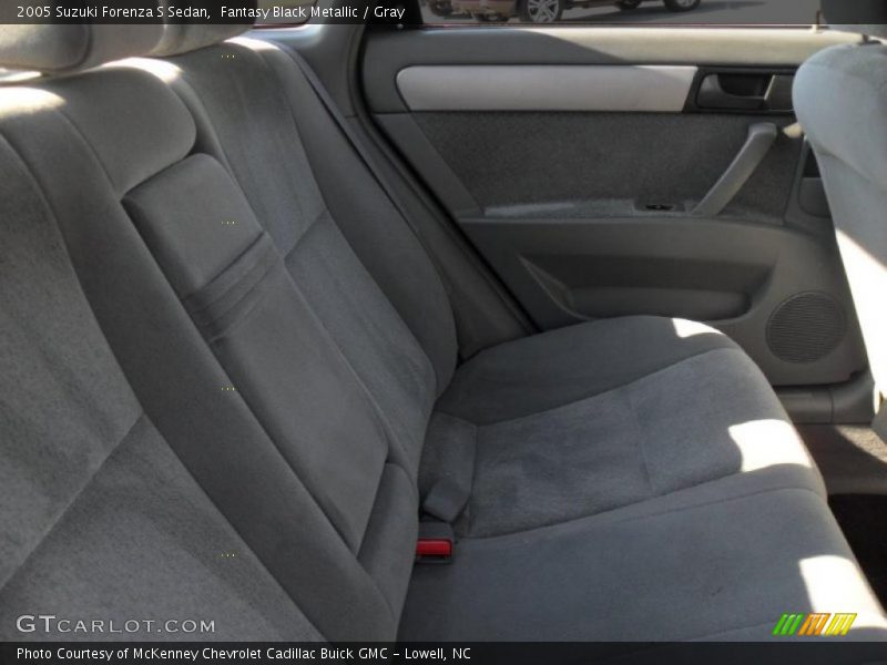 Fantasy Black Metallic / Gray 2005 Suzuki Forenza S Sedan
