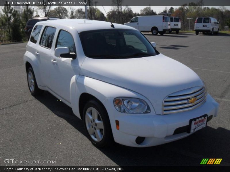 Arctic Ice White / Ebony 2011 Chevrolet HHR LT
