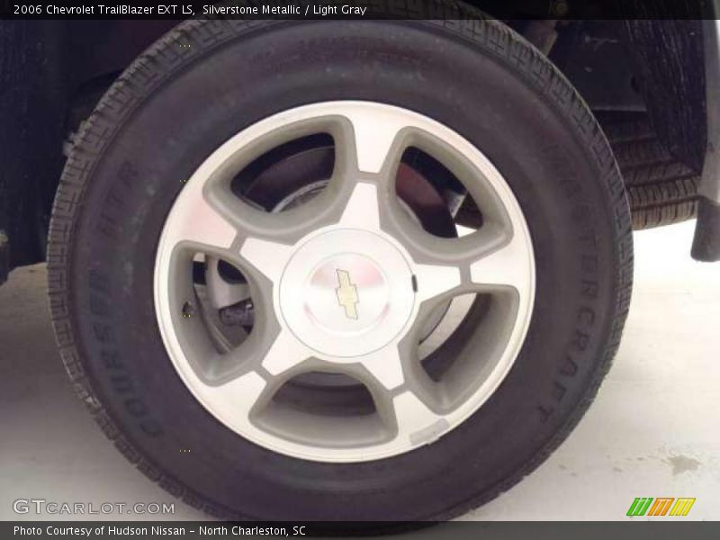 Silverstone Metallic / Light Gray 2006 Chevrolet TrailBlazer EXT LS