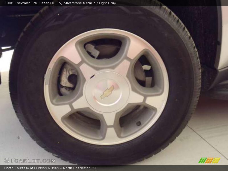 Silverstone Metallic / Light Gray 2006 Chevrolet TrailBlazer EXT LS