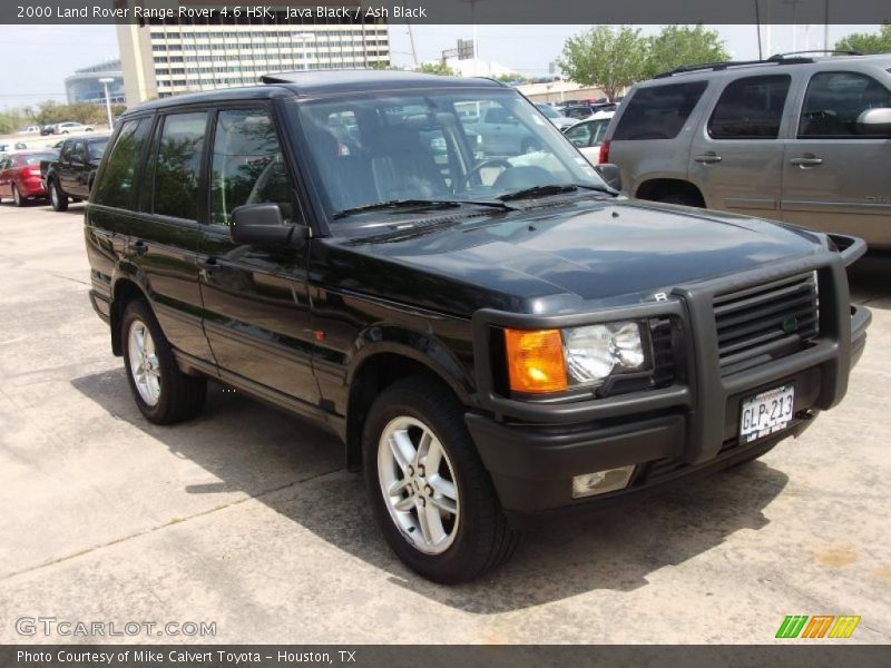 Java Black / Ash Black 2000 Land Rover Range Rover 4.6 HSK