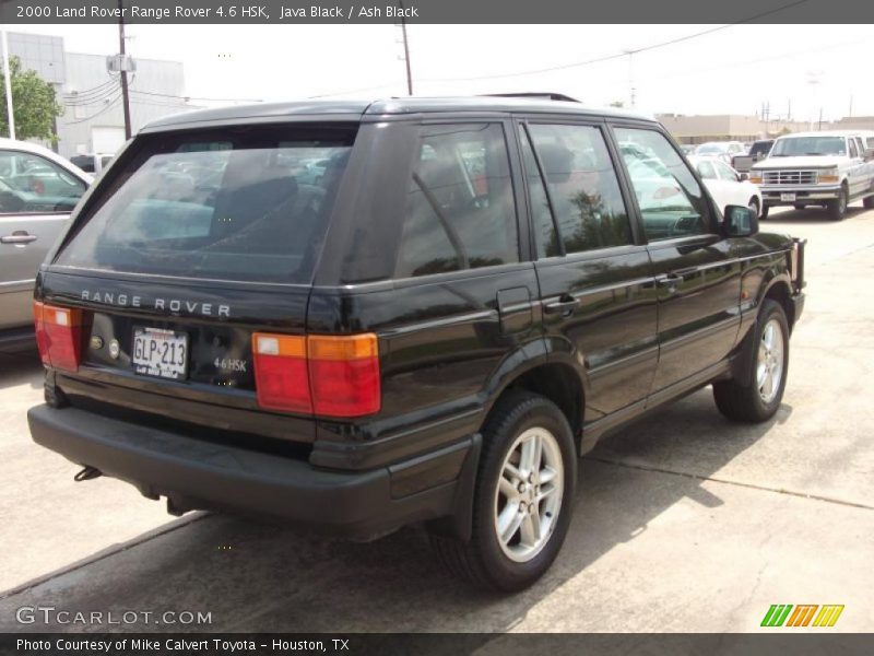 Java Black / Ash Black 2000 Land Rover Range Rover 4.6 HSK