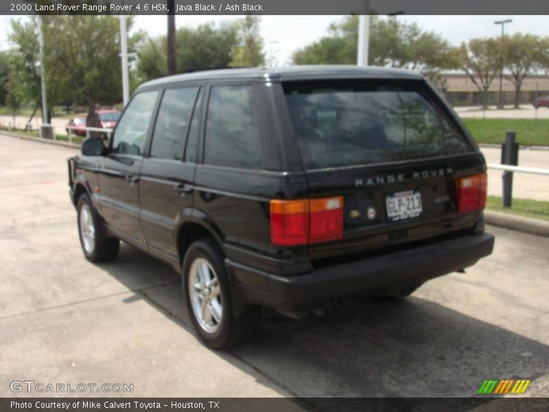 Java Black / Ash Black 2000 Land Rover Range Rover 4.6 HSK