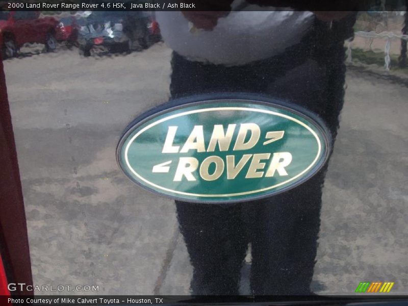 Java Black / Ash Black 2000 Land Rover Range Rover 4.6 HSK