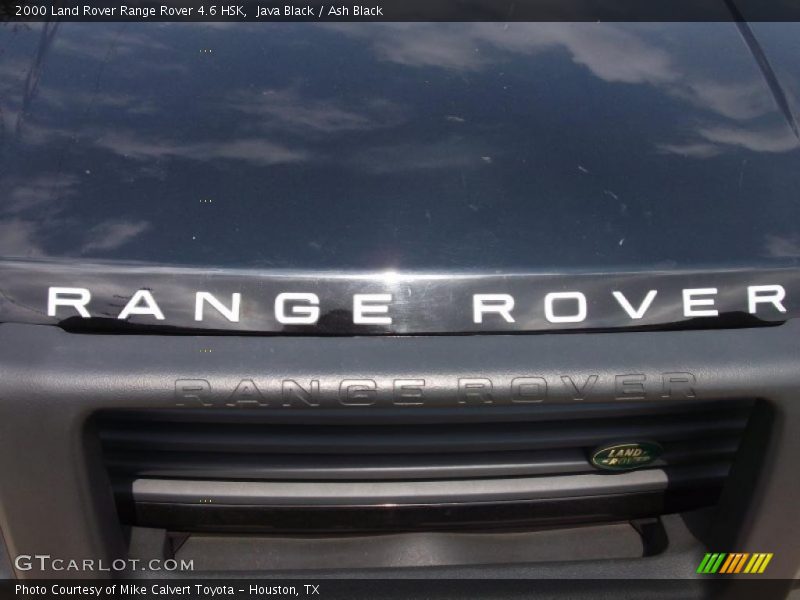 Java Black / Ash Black 2000 Land Rover Range Rover 4.6 HSK