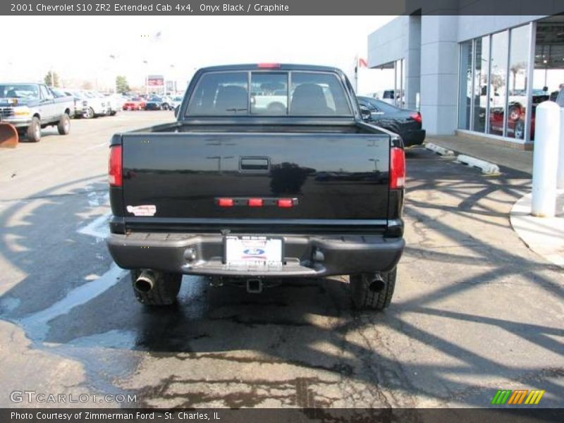 Onyx Black / Graphite 2001 Chevrolet S10 ZR2 Extended Cab 4x4
