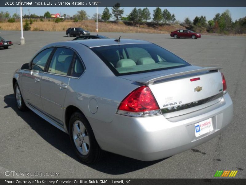 Silver Ice Metallic / Gray 2010 Chevrolet Impala LT