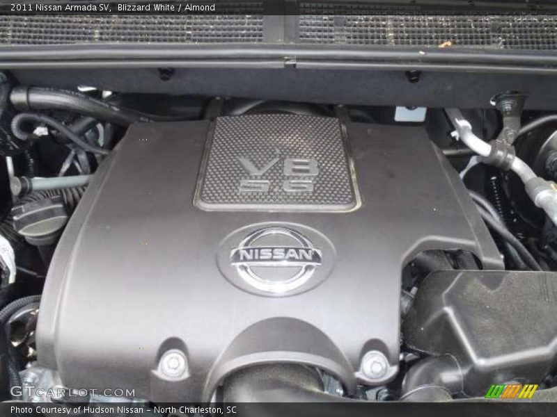  2011 Armada SV Engine - 5.6 Liter Flex-Fuel DOHC 32-Valve CVTCS V8