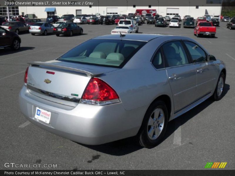 Silver Ice Metallic / Gray 2010 Chevrolet Impala LT