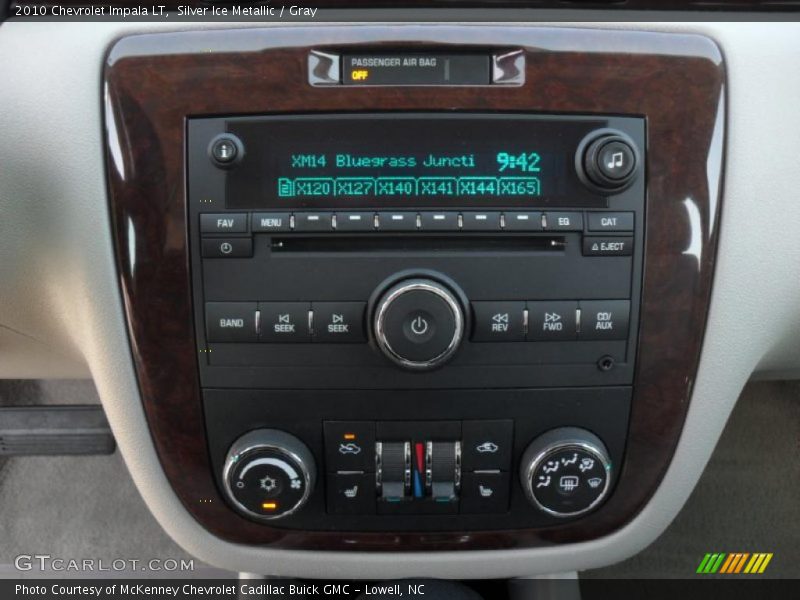 Silver Ice Metallic / Gray 2010 Chevrolet Impala LT