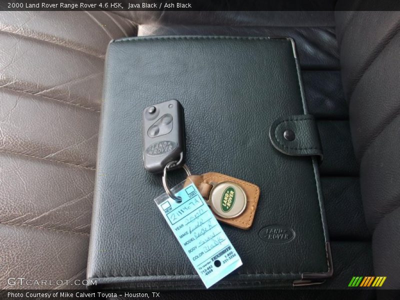 Java Black / Ash Black 2000 Land Rover Range Rover 4.6 HSK