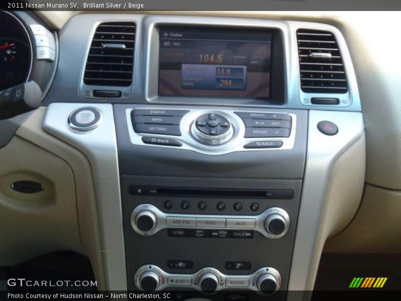 Brilliant Silver / Beige 2011 Nissan Murano SV