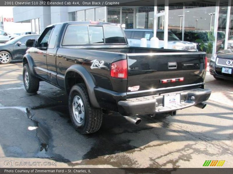 Onyx Black / Graphite 2001 Chevrolet S10 ZR2 Extended Cab 4x4