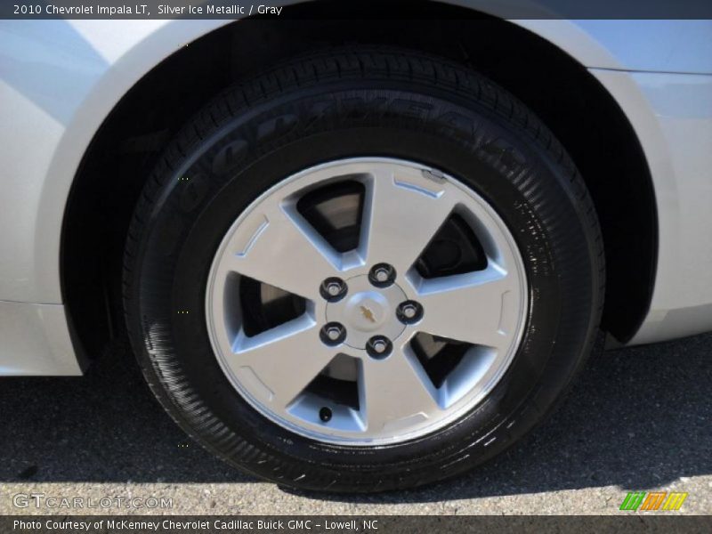 Silver Ice Metallic / Gray 2010 Chevrolet Impala LT