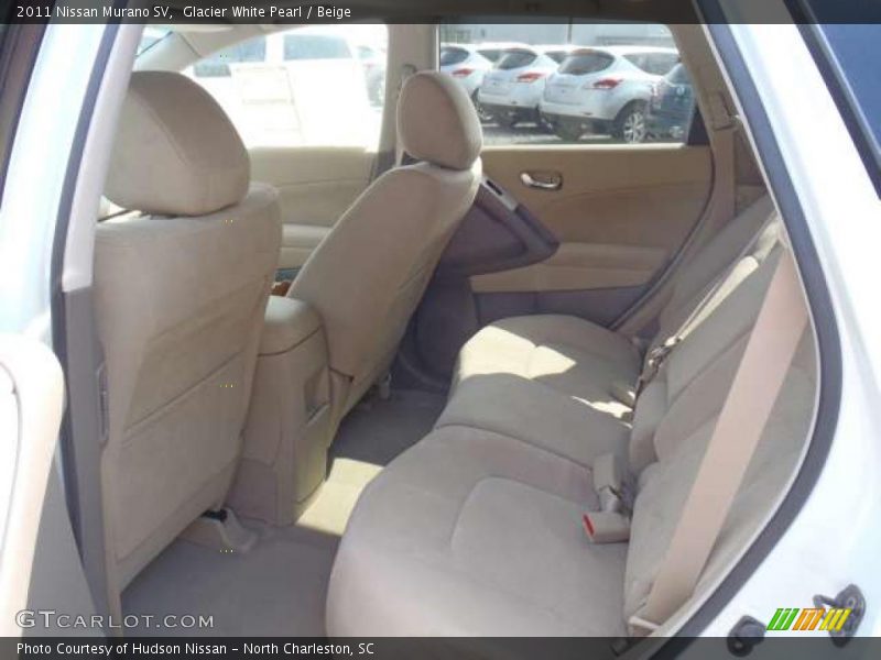 Glacier White Pearl / Beige 2011 Nissan Murano SV