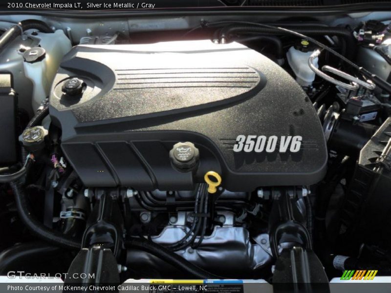 Silver Ice Metallic / Gray 2010 Chevrolet Impala LT