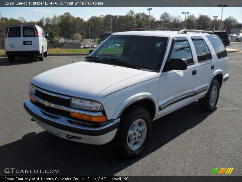 Summit White / Graphite 1999 Chevrolet Blazer LS 4x4