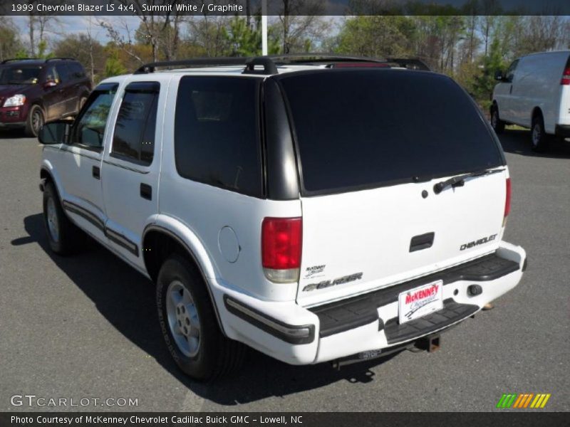 Summit White / Graphite 1999 Chevrolet Blazer LS 4x4