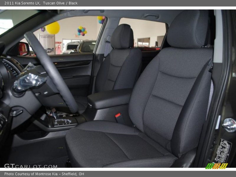 Tuscan Olive / Black 2011 Kia Sorento LX