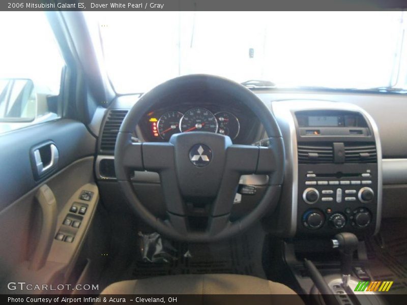 Dover White Pearl / Gray 2006 Mitsubishi Galant ES