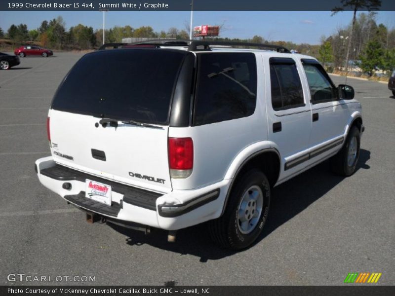Summit White / Graphite 1999 Chevrolet Blazer LS 4x4