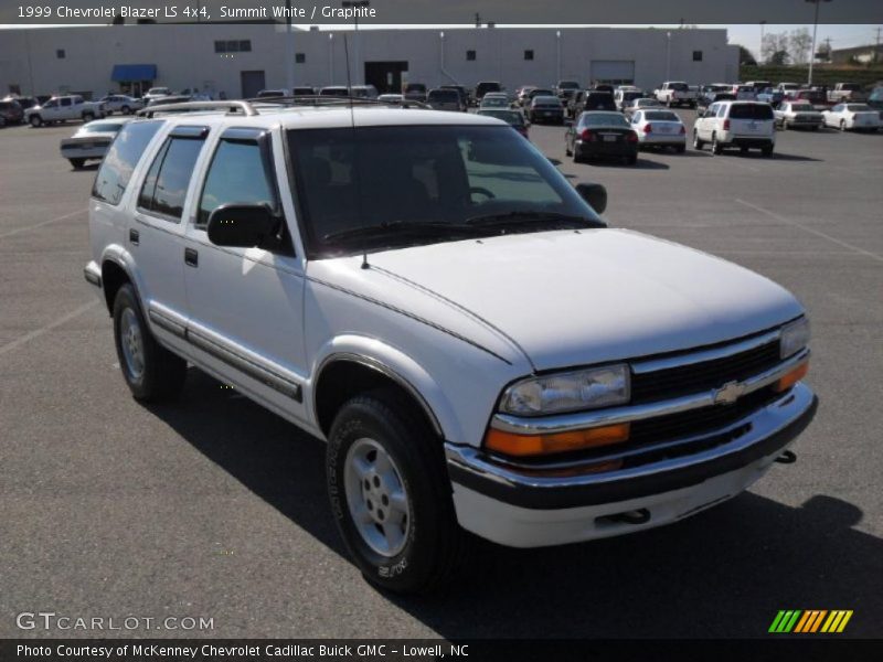 Summit White / Graphite 1999 Chevrolet Blazer LS 4x4