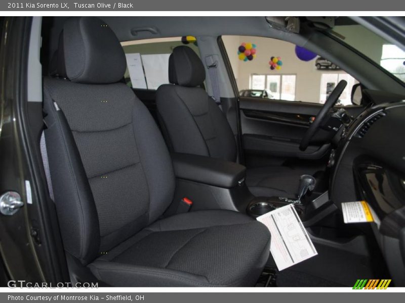 Tuscan Olive / Black 2011 Kia Sorento LX
