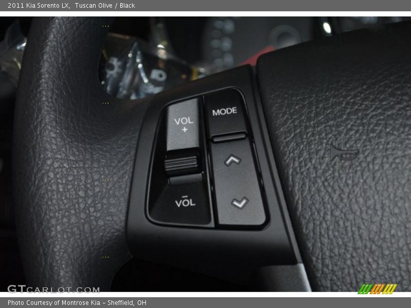 Tuscan Olive / Black 2011 Kia Sorento LX