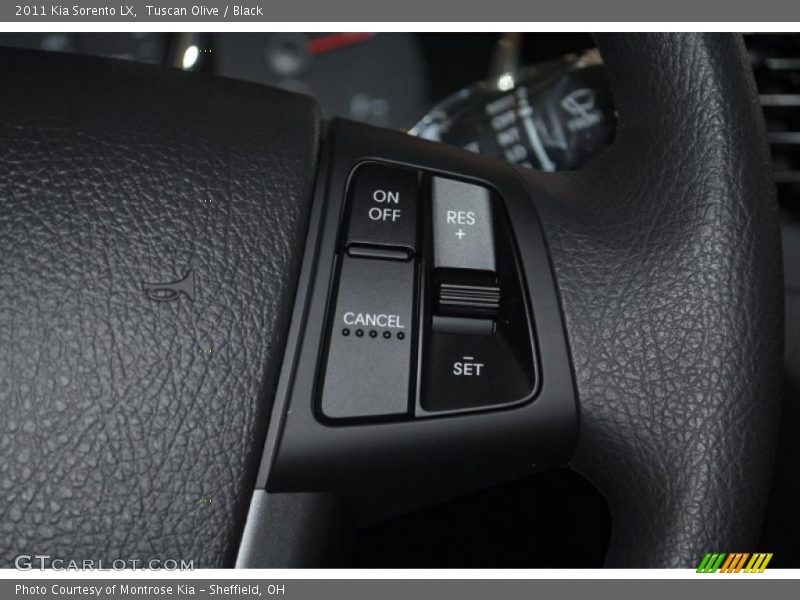Tuscan Olive / Black 2011 Kia Sorento LX
