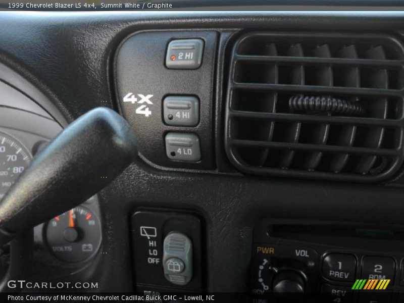 Summit White / Graphite 1999 Chevrolet Blazer LS 4x4