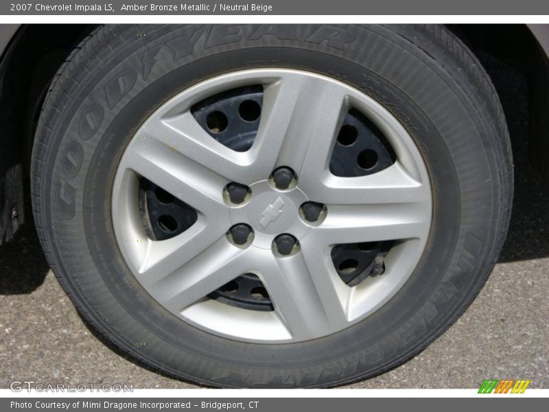 Amber Bronze Metallic / Neutral Beige 2007 Chevrolet Impala LS