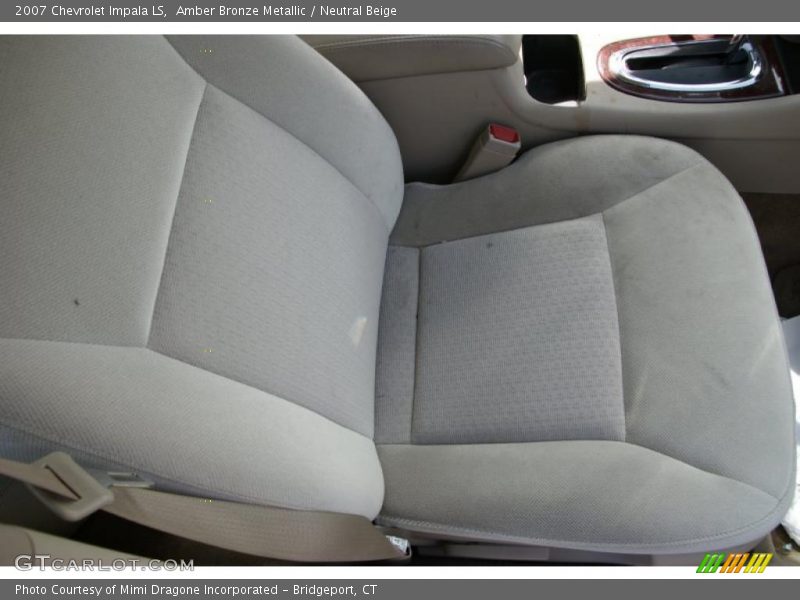 Amber Bronze Metallic / Neutral Beige 2007 Chevrolet Impala LS