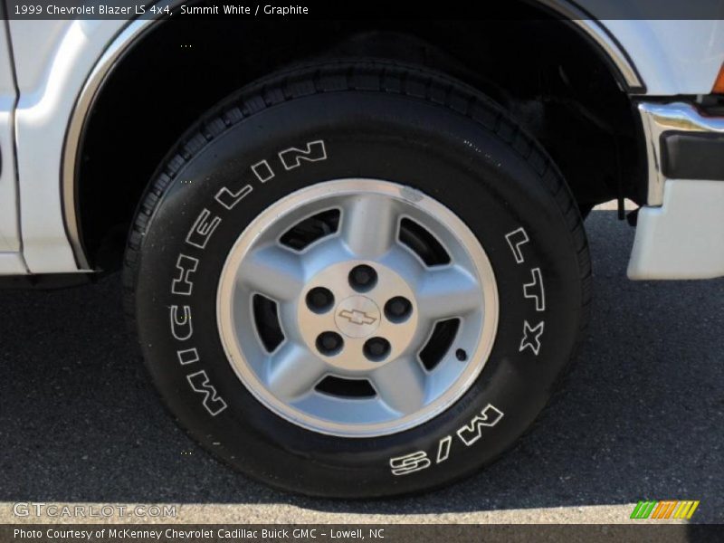 Summit White / Graphite 1999 Chevrolet Blazer LS 4x4