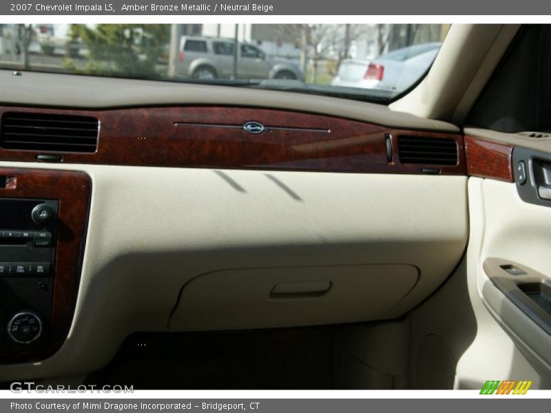 Amber Bronze Metallic / Neutral Beige 2007 Chevrolet Impala LS