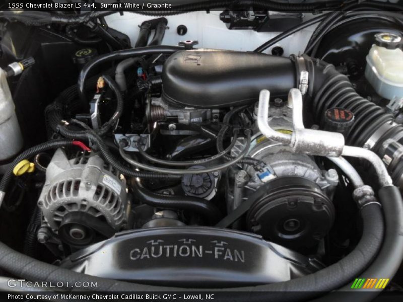 Summit White / Graphite 1999 Chevrolet Blazer LS 4x4