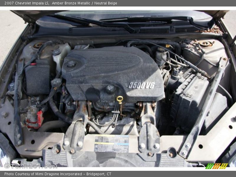 Amber Bronze Metallic / Neutral Beige 2007 Chevrolet Impala LS
