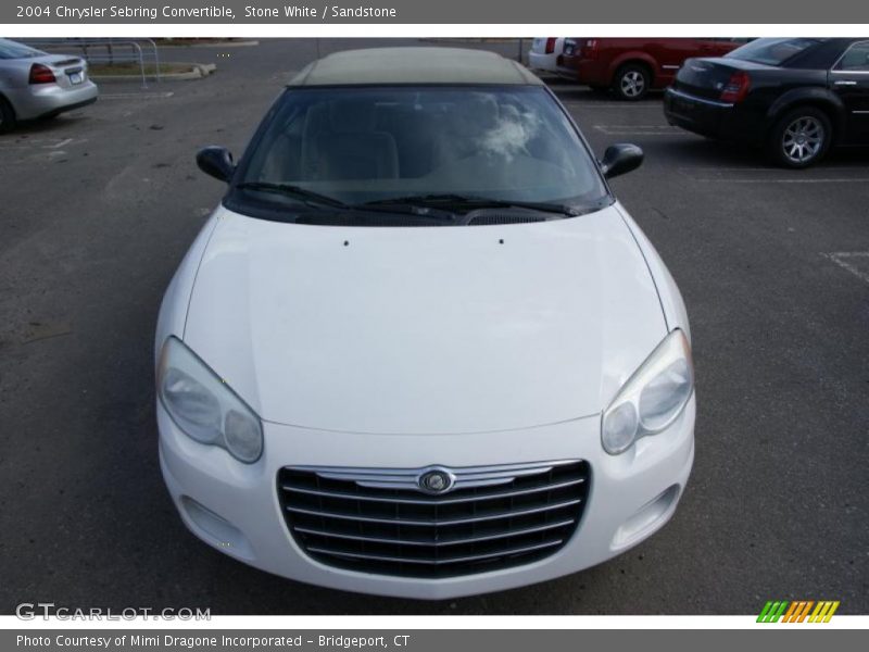Stone White / Sandstone 2004 Chrysler Sebring Convertible