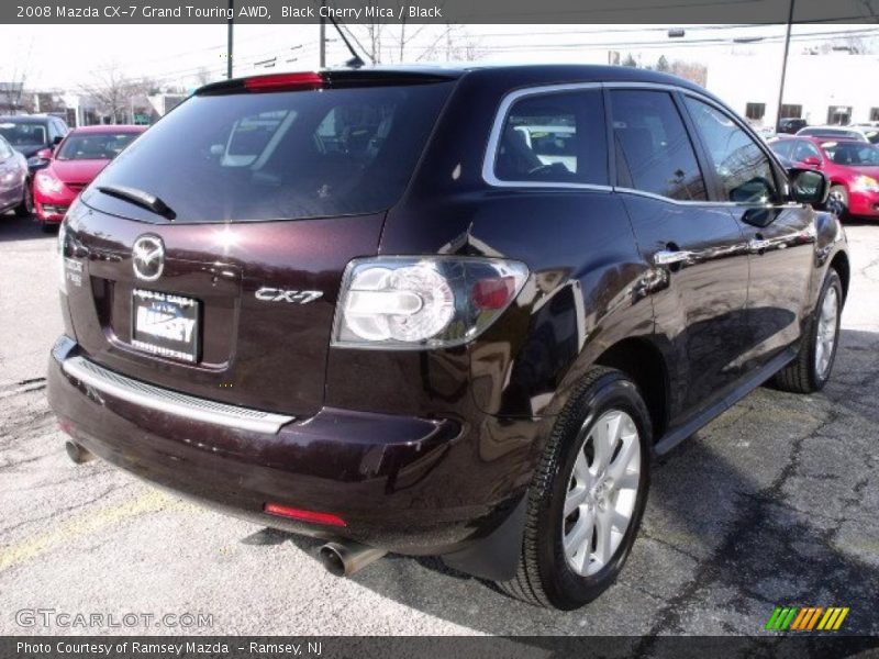 Black Cherry Mica / Black 2008 Mazda CX-7 Grand Touring AWD