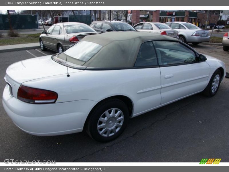 Stone White / Sandstone 2004 Chrysler Sebring Convertible