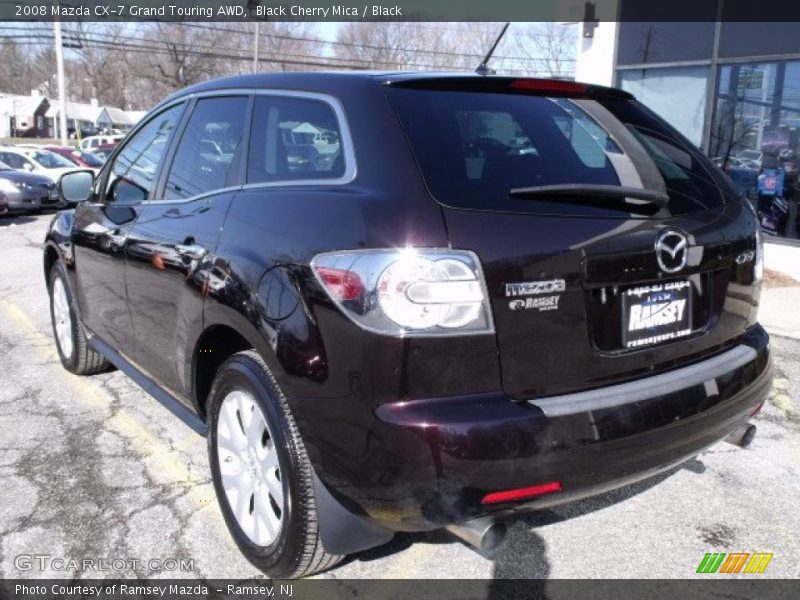 Black Cherry Mica / Black 2008 Mazda CX-7 Grand Touring AWD