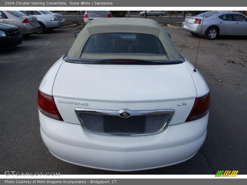 Stone White / Sandstone 2004 Chrysler Sebring Convertible
