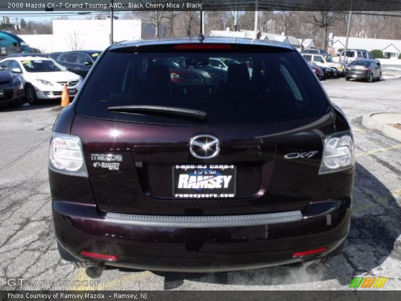 Black Cherry Mica / Black 2008 Mazda CX-7 Grand Touring AWD