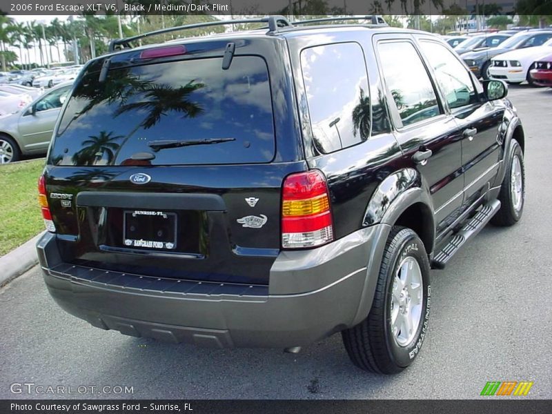 Black / Medium/Dark Flint 2006 Ford Escape XLT V6