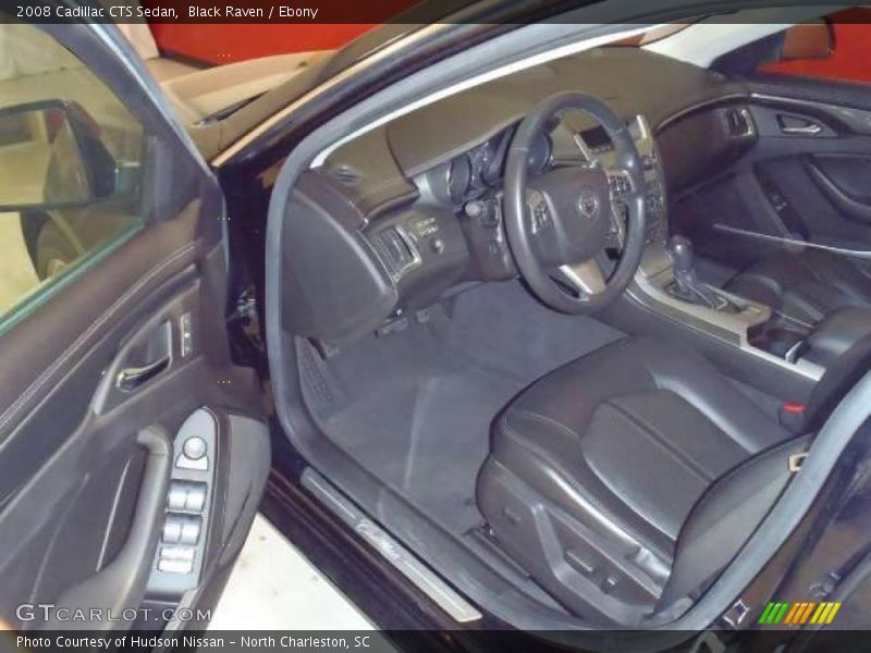  2008 CTS Sedan Ebony Interior